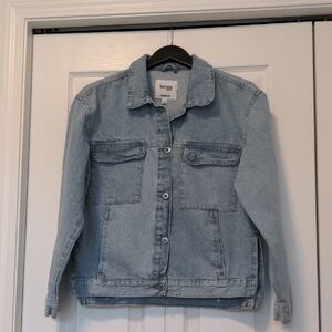 Kensie Boxy Denim Jacket